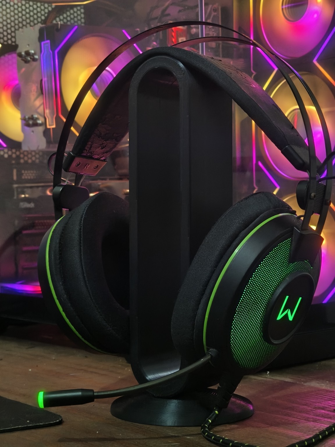 Suporte para headset