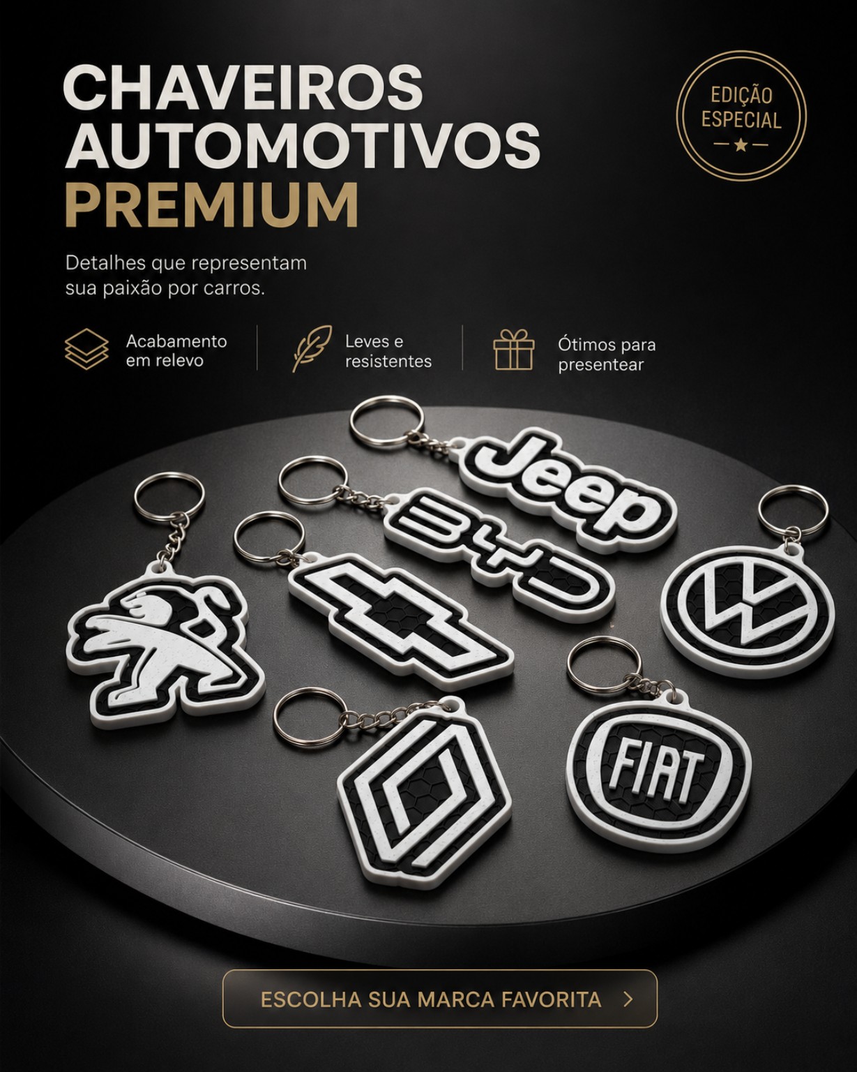 Coleção automotiva premium